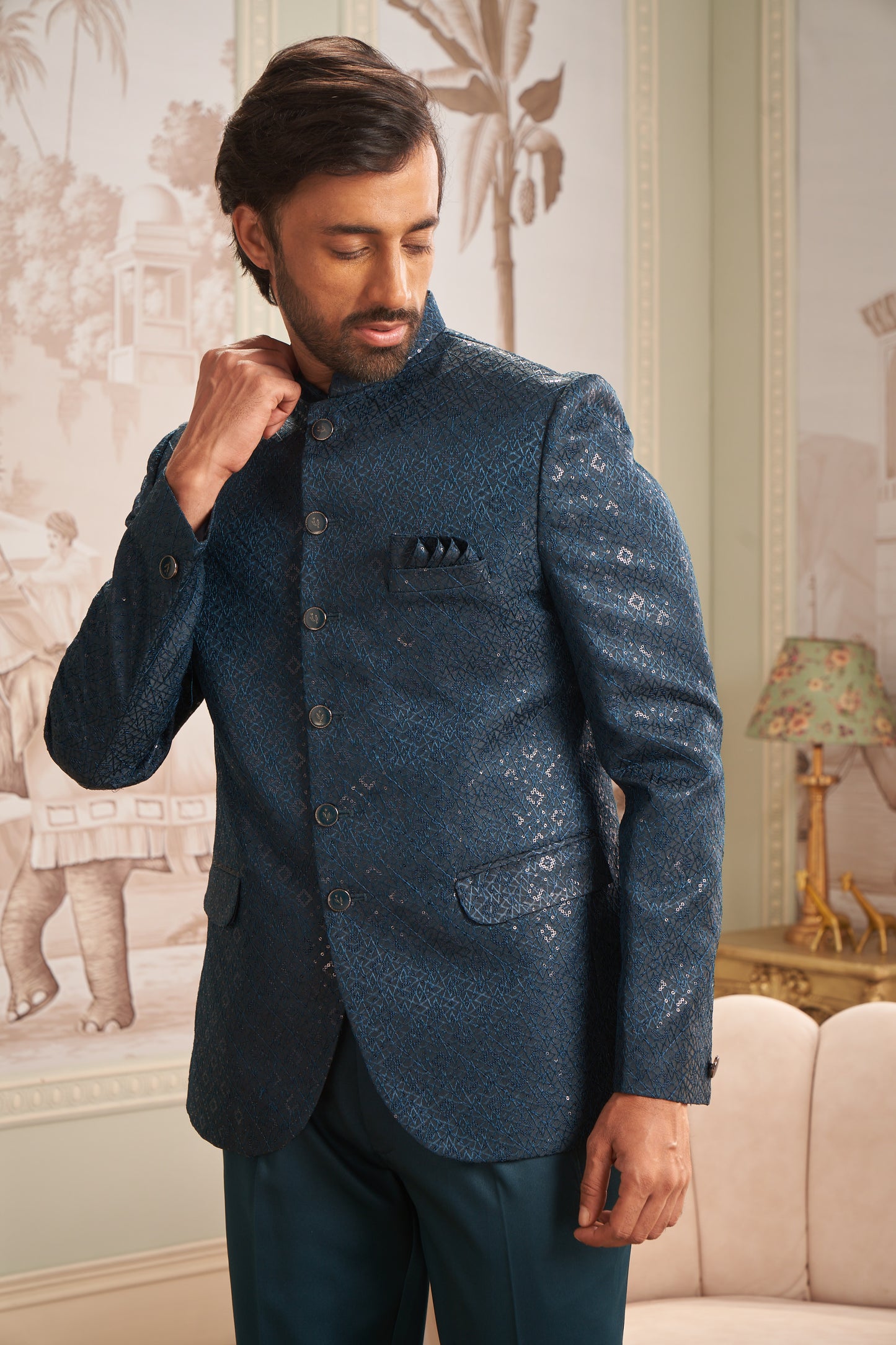 Jodhpuri - Navy