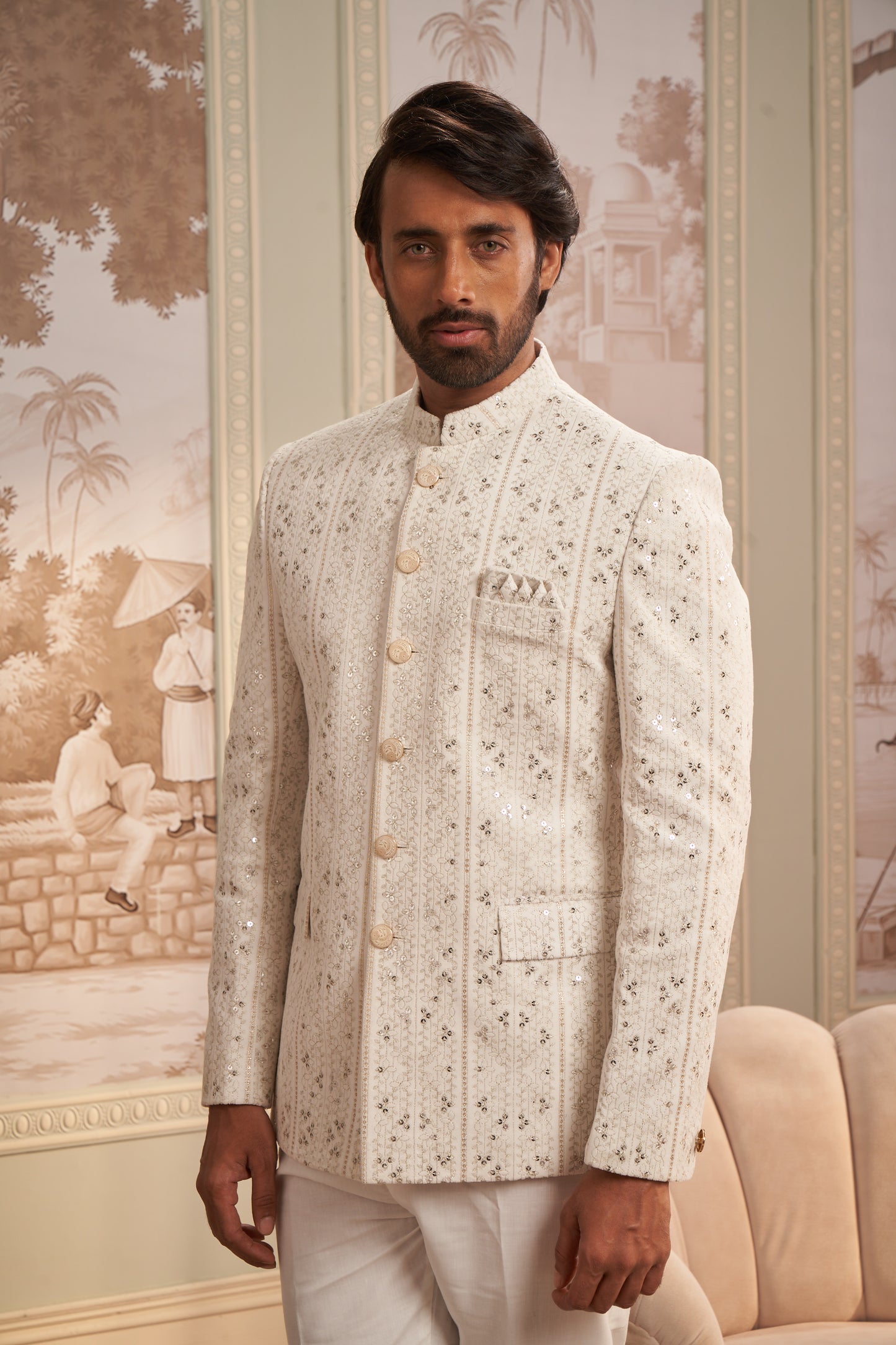 Jodhpuri - Off White