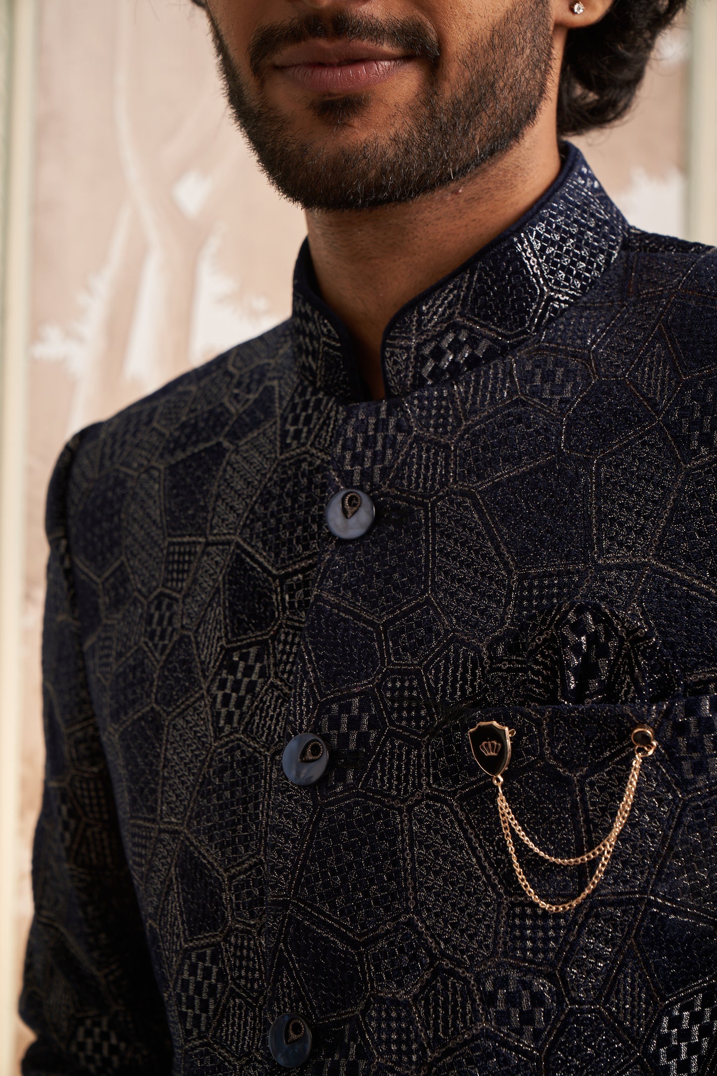 Jodhpuri - Dark Blue