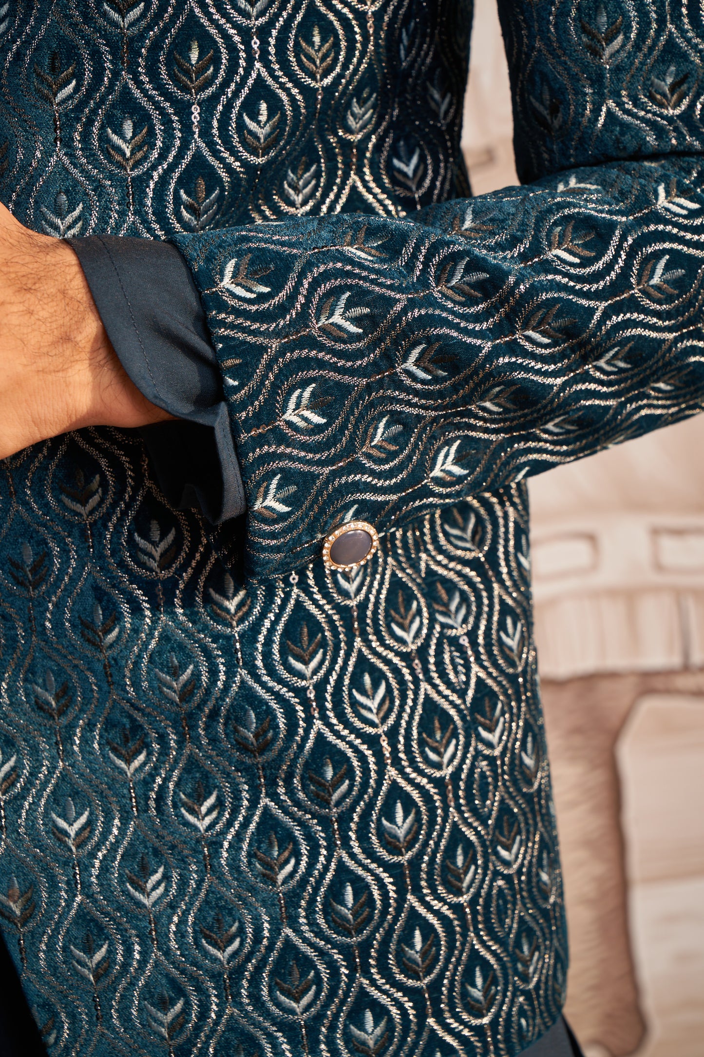 Jodhpuri - Bottle Green