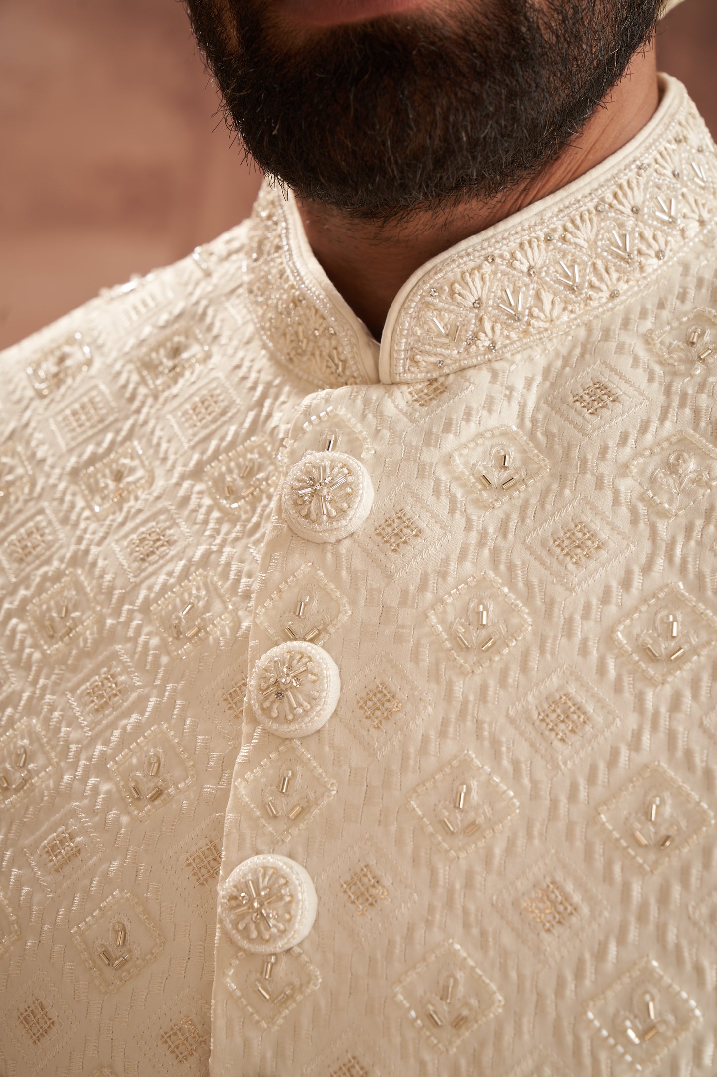 Sherwani - White