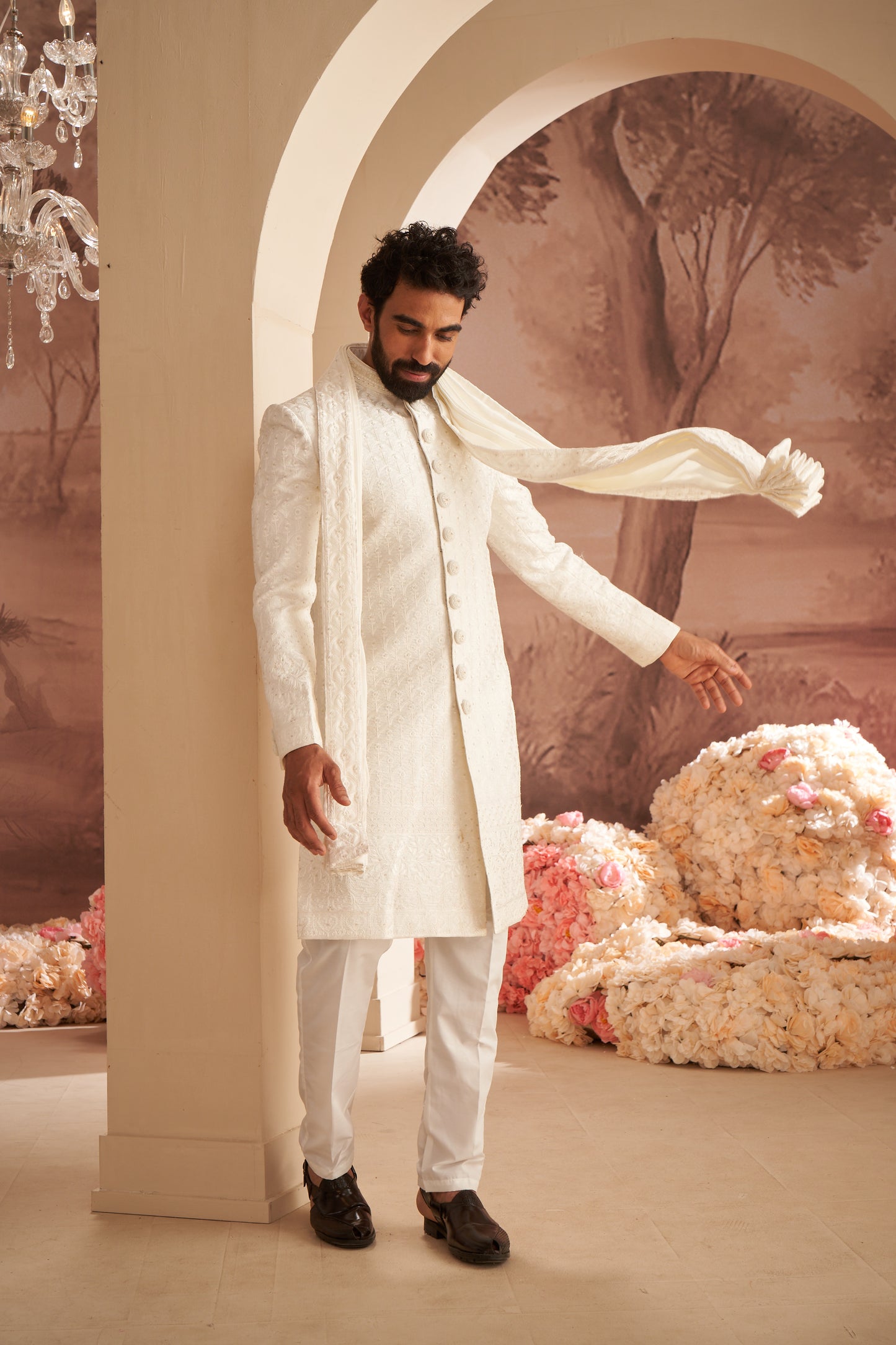 Sherwani - Off White