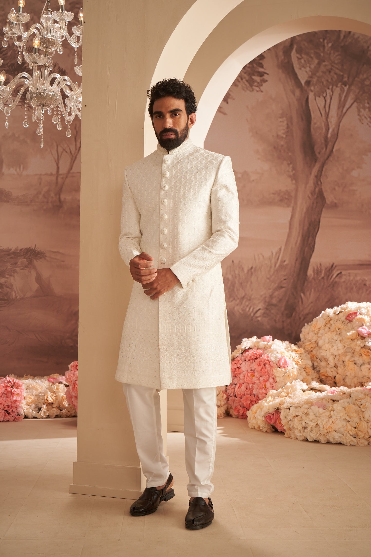 Sherwani - Off White