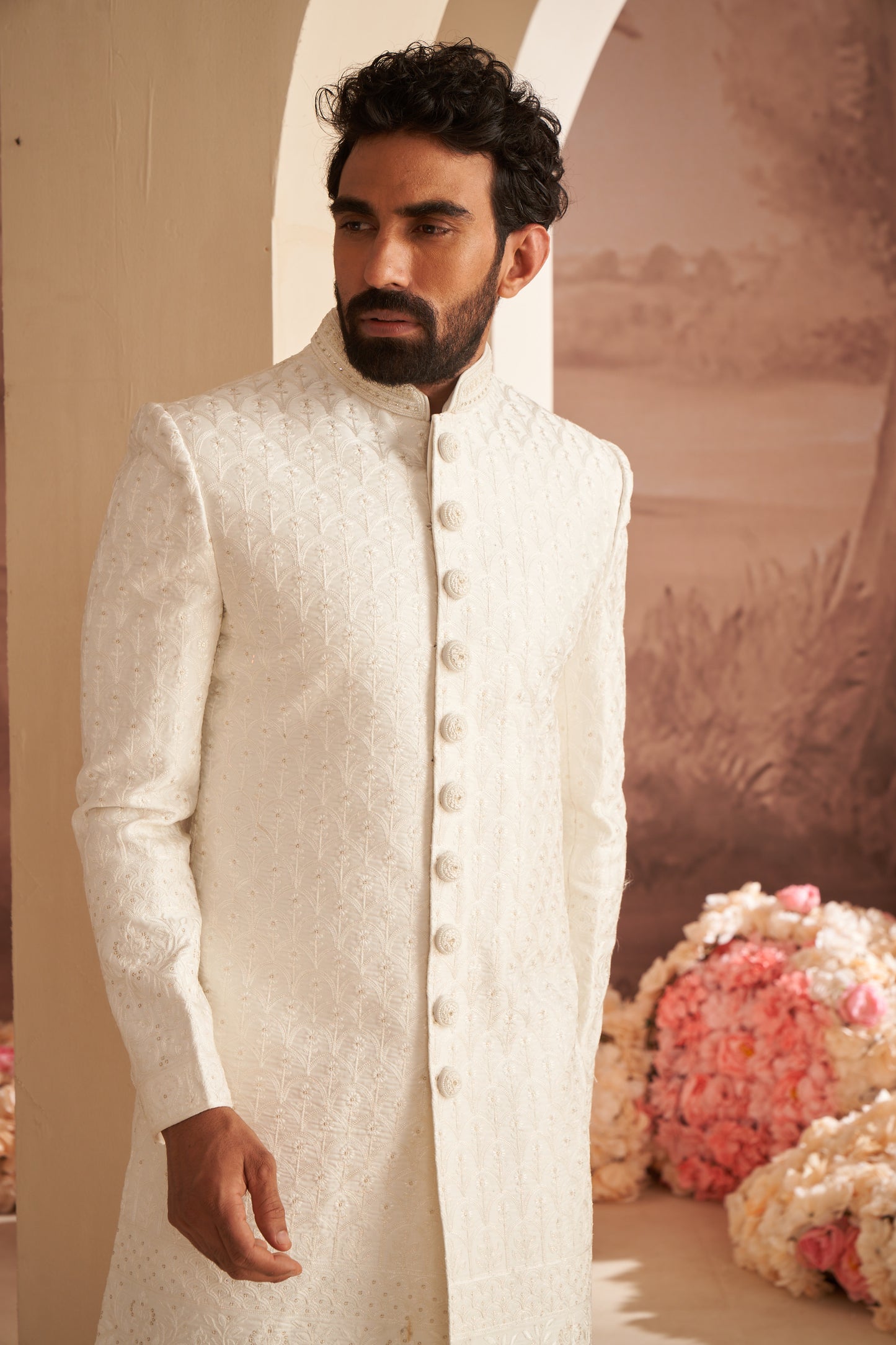 Sherwani - Off White