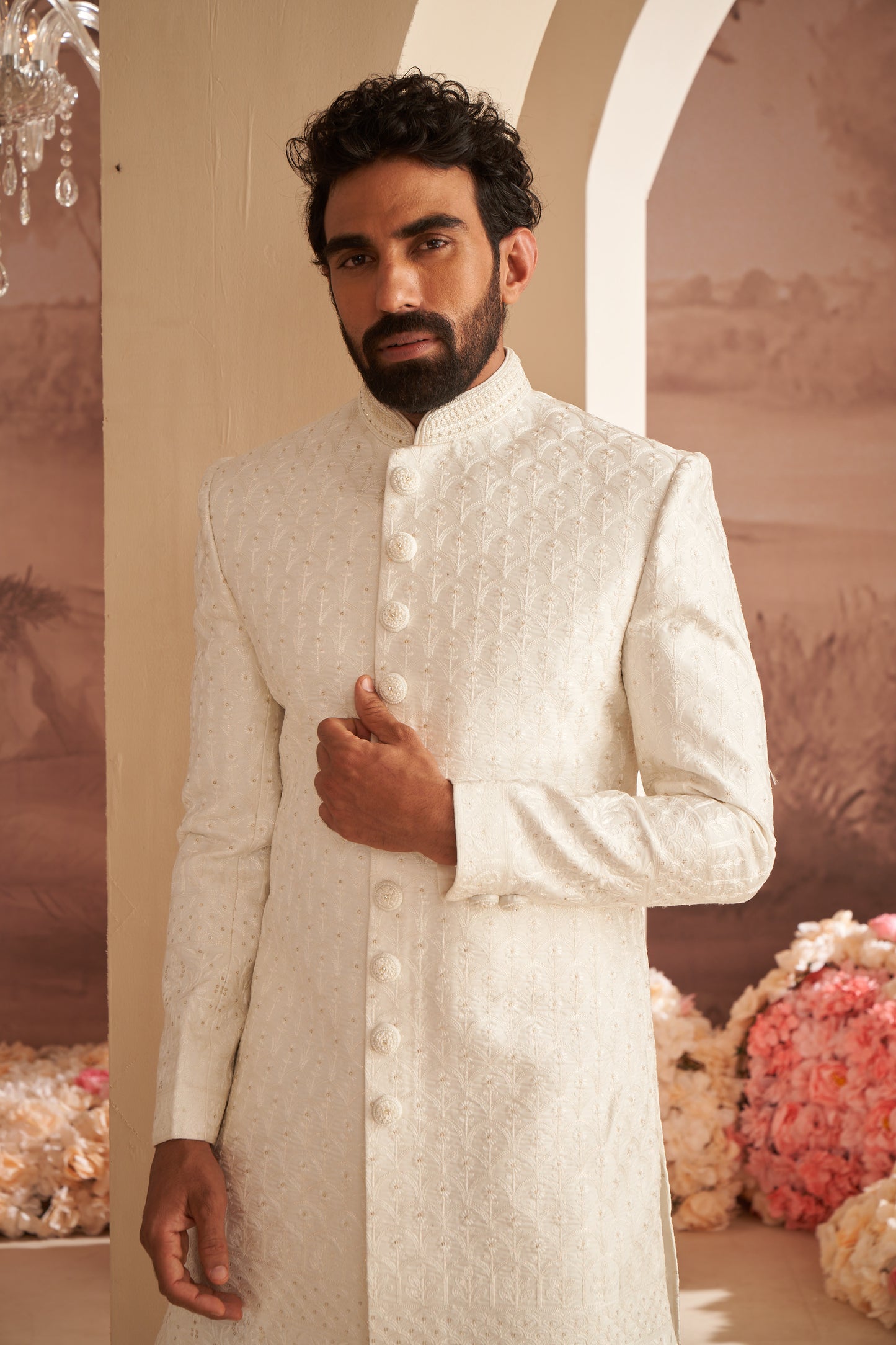 Sherwani - Off White