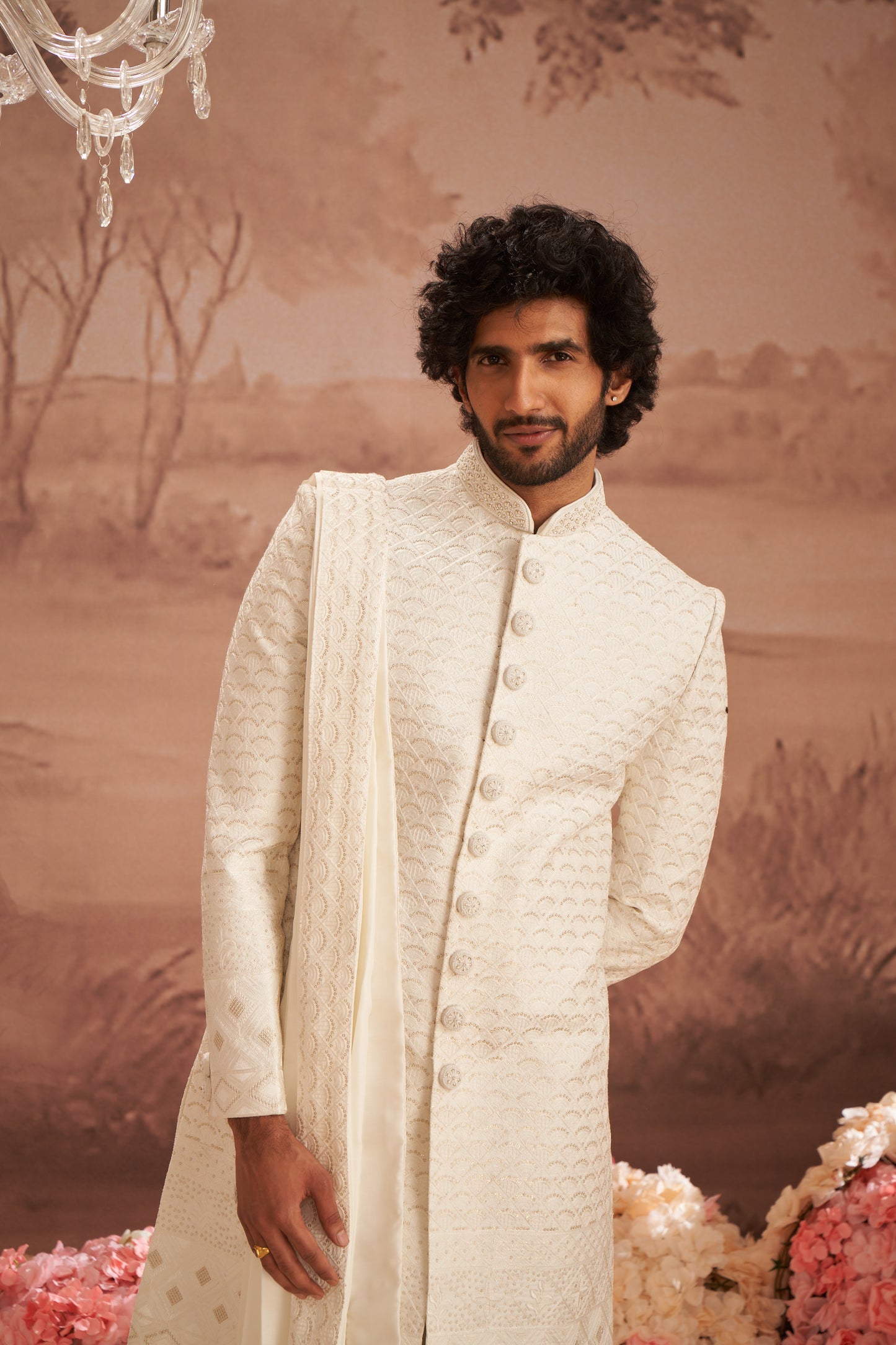 Sherwani - Off White