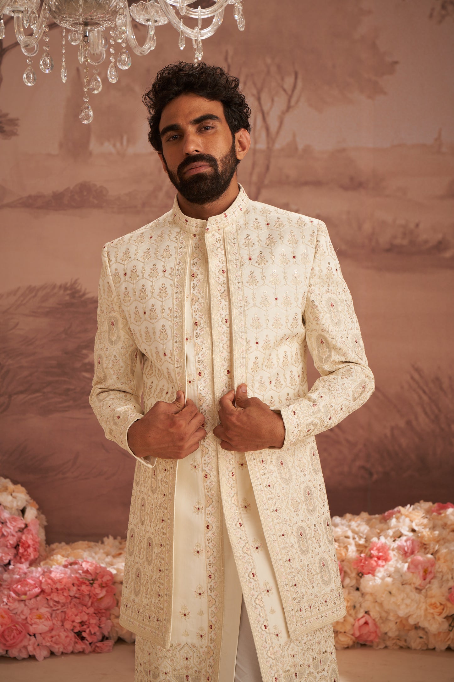 Sherwani - Gold
