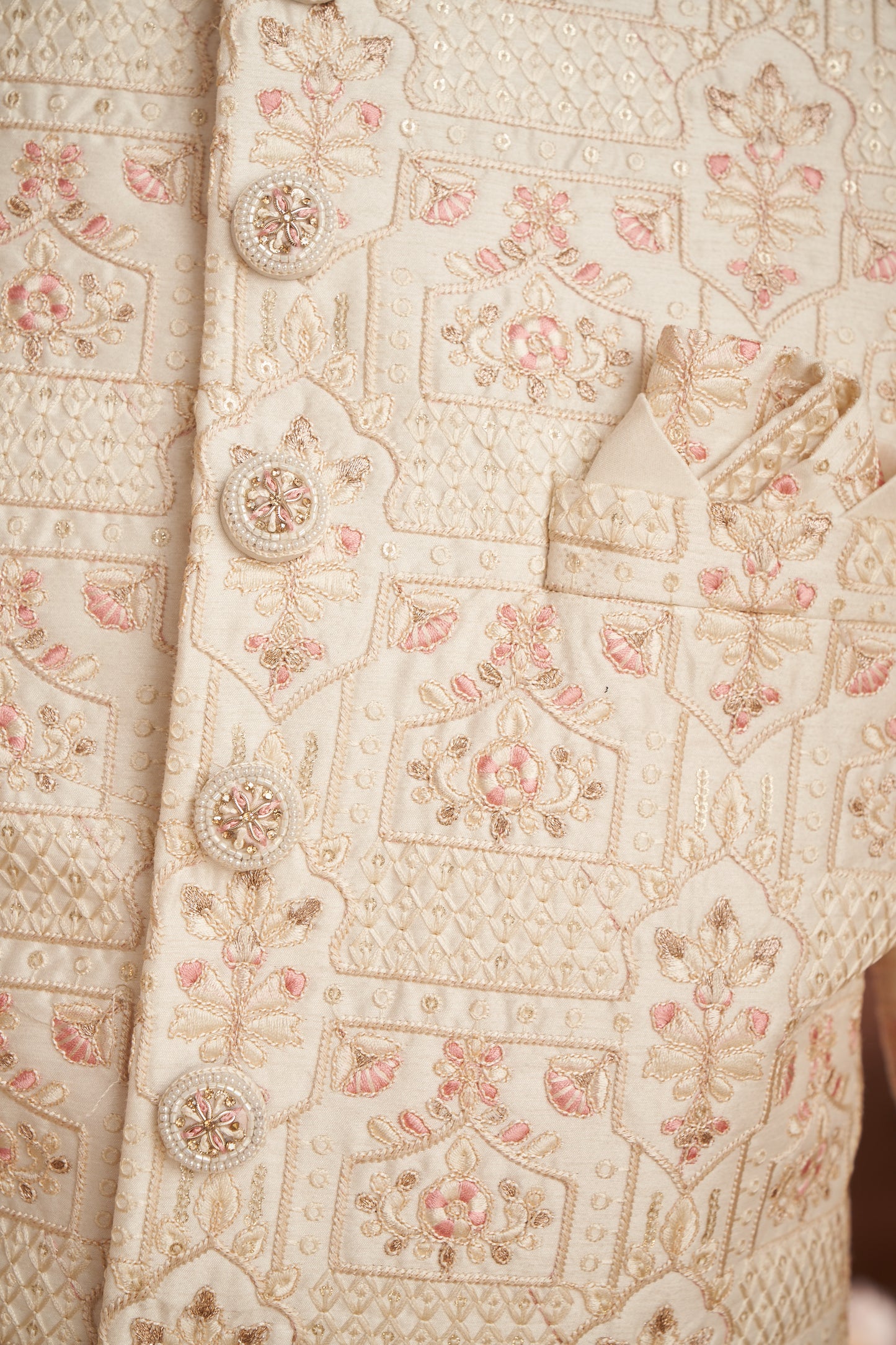 Sherwani - Cream