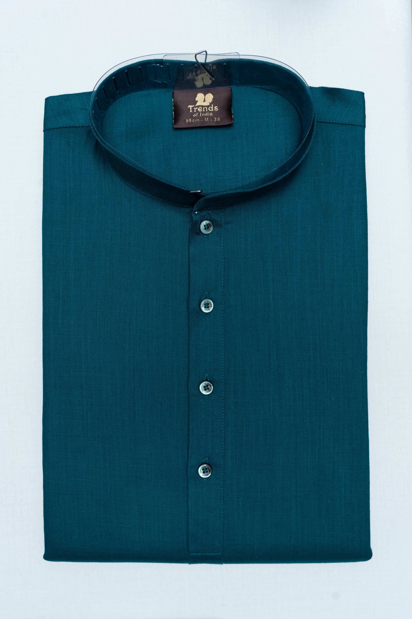 Cotton Kurta - Teal Blue