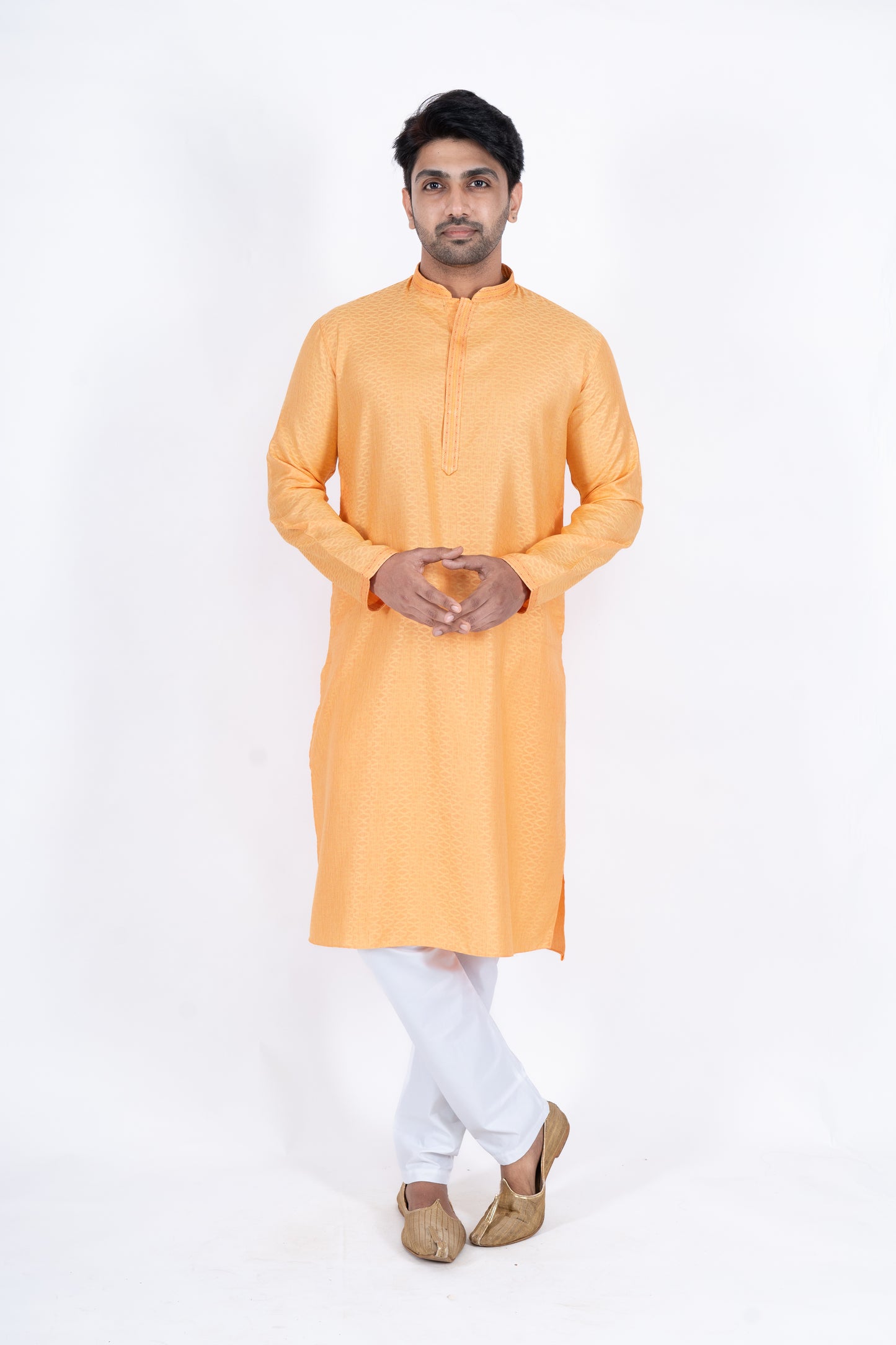 Fancy Kurta - Orange