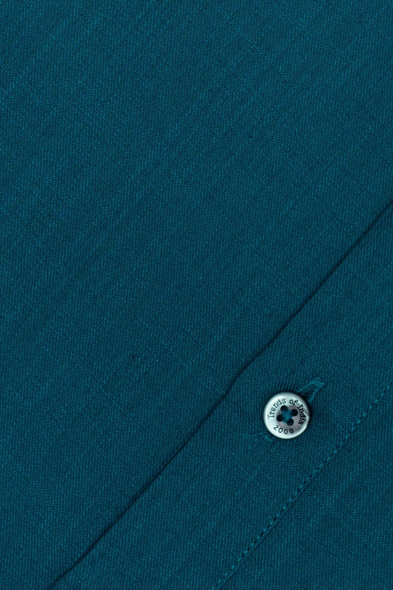 Cotton Kurta - Teal Blue
