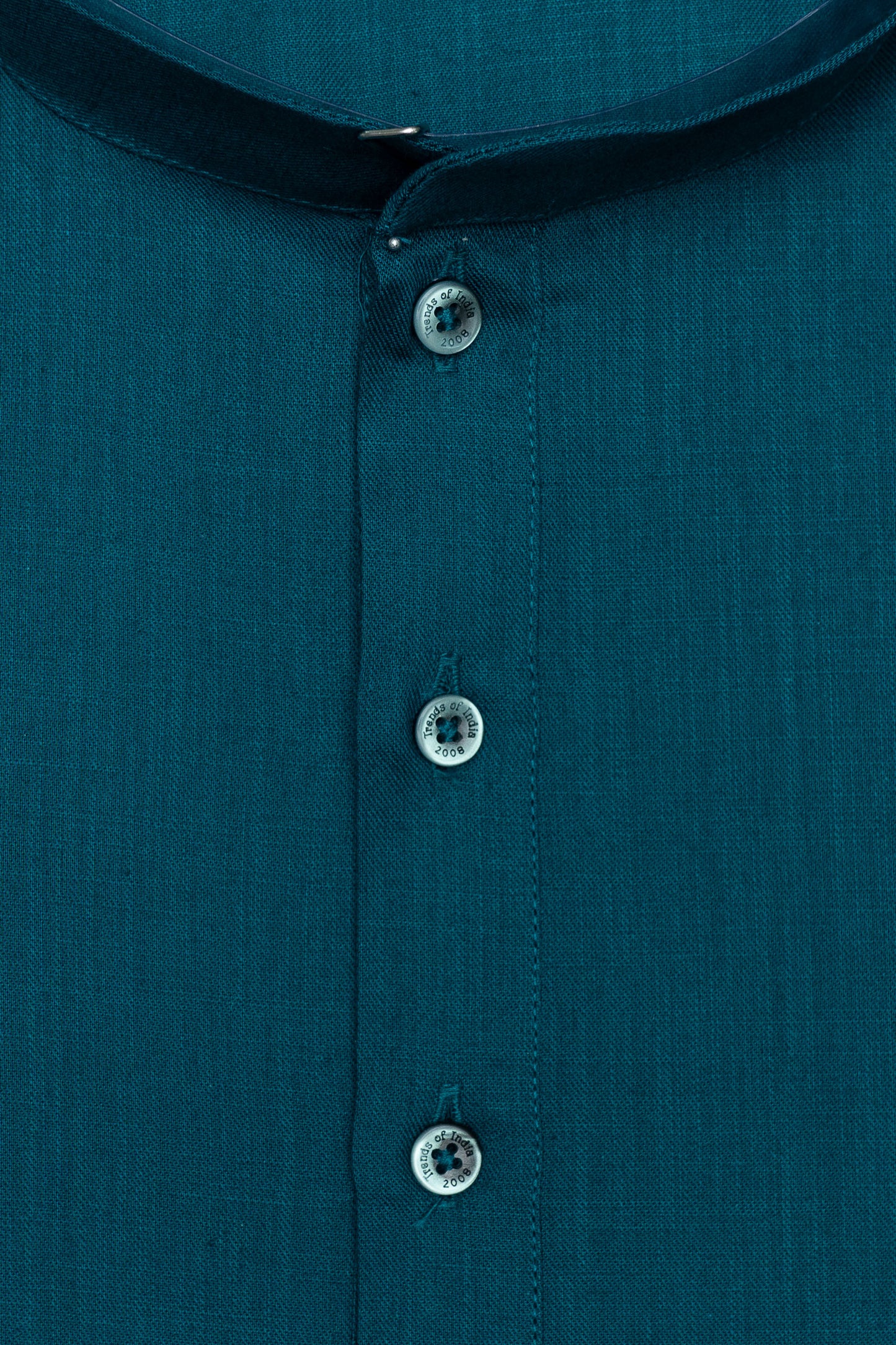 Cotton Kurta - Teal Blue