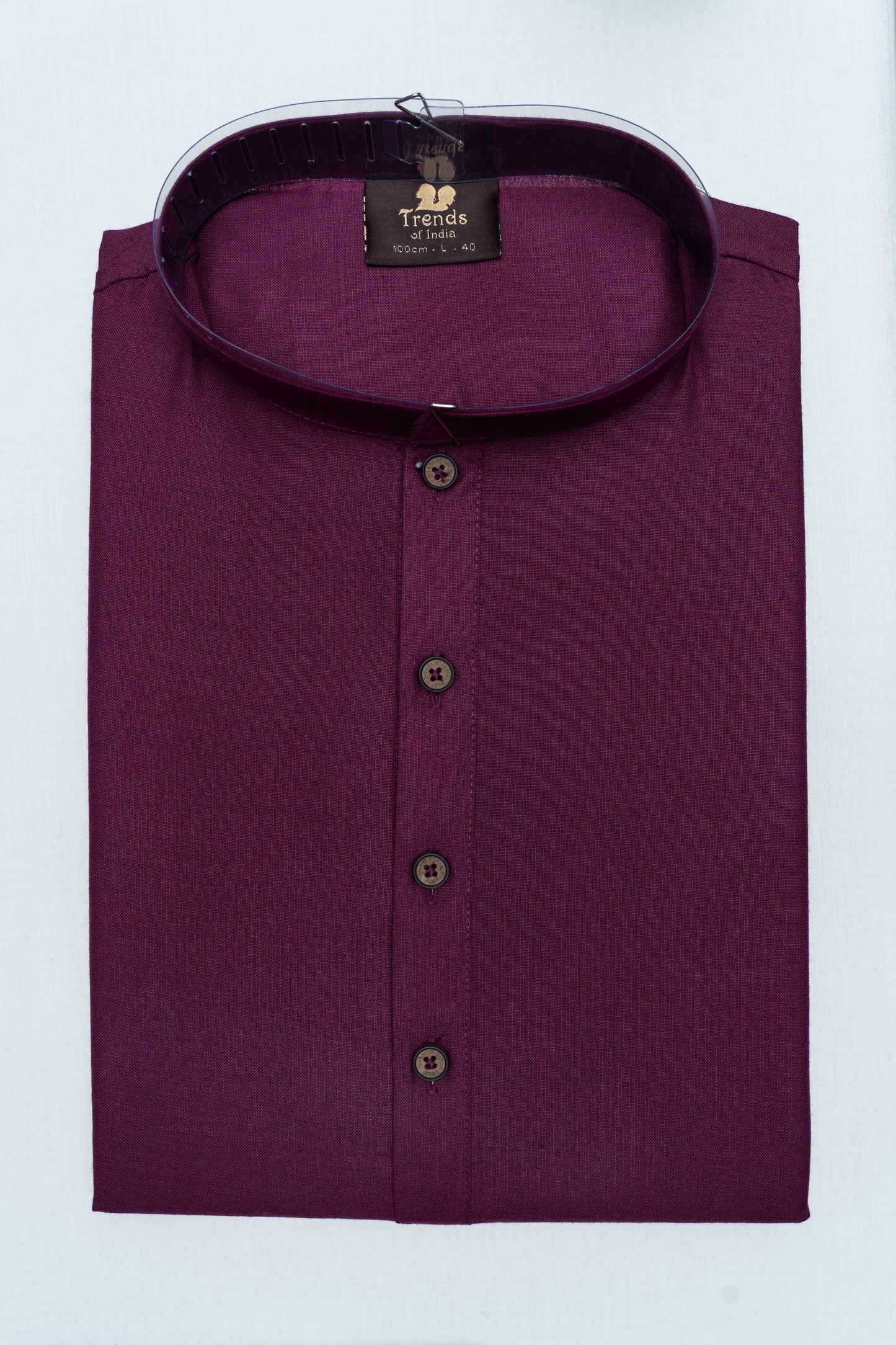 Cotton Kurta - Magenta