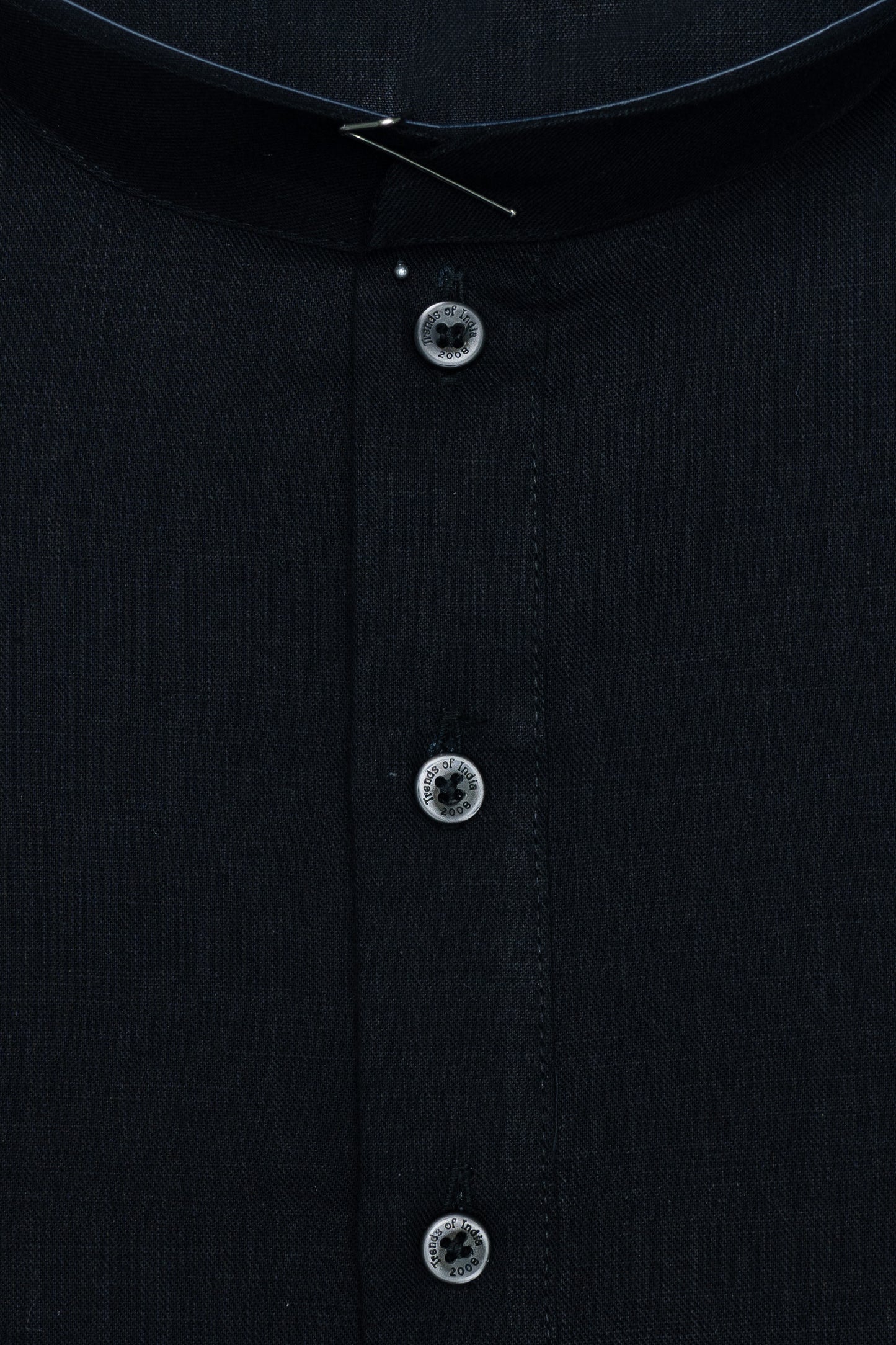 Cotton Kurta - Black