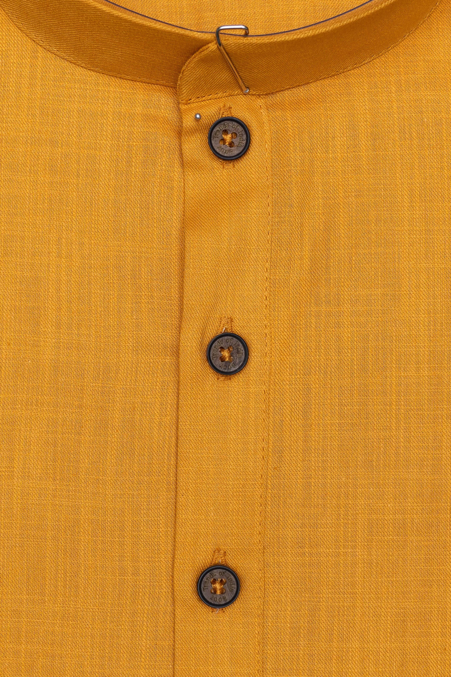 Cotton Kurta - Deep Yellow