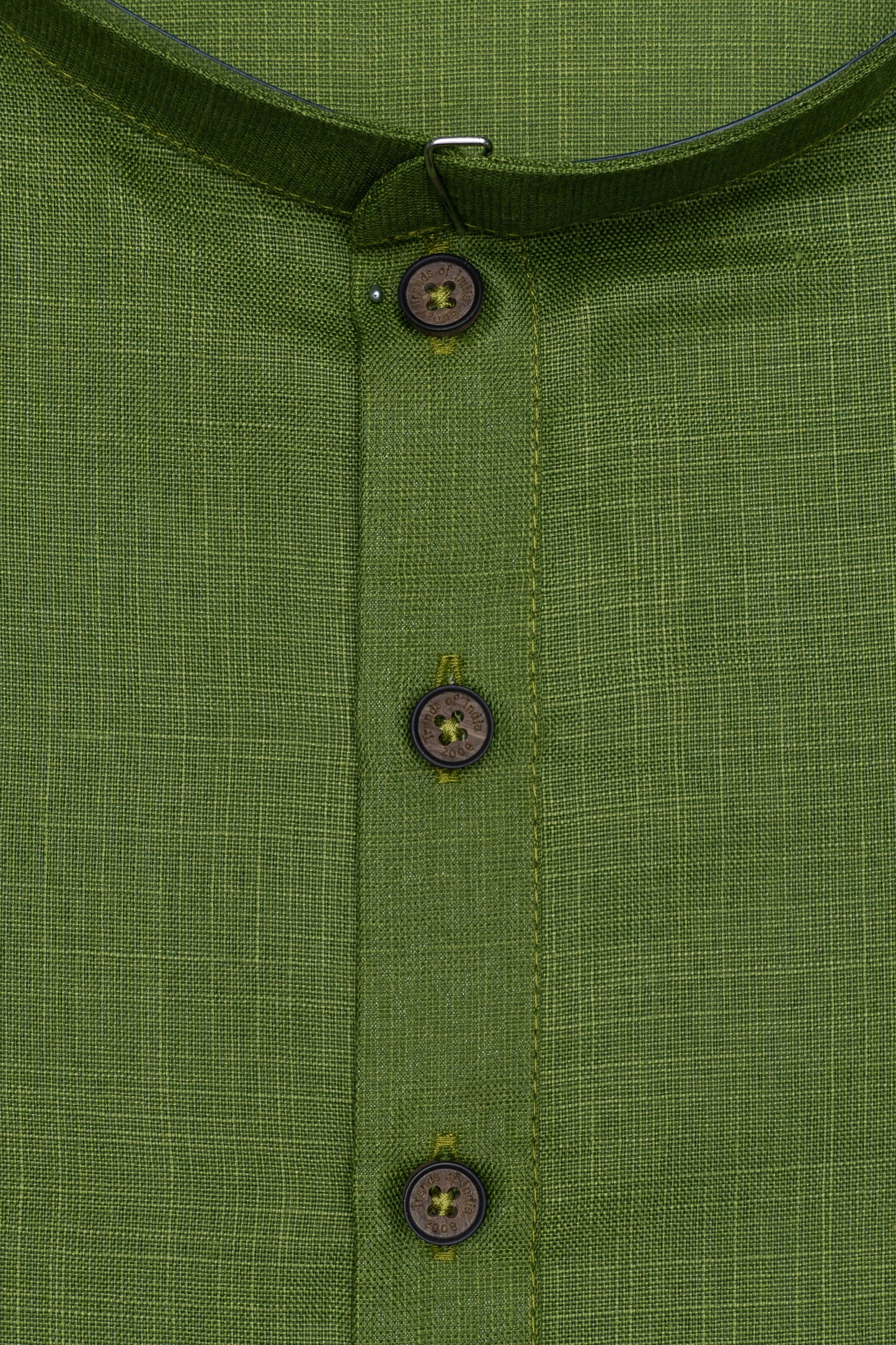Cotton Kurta - Olive