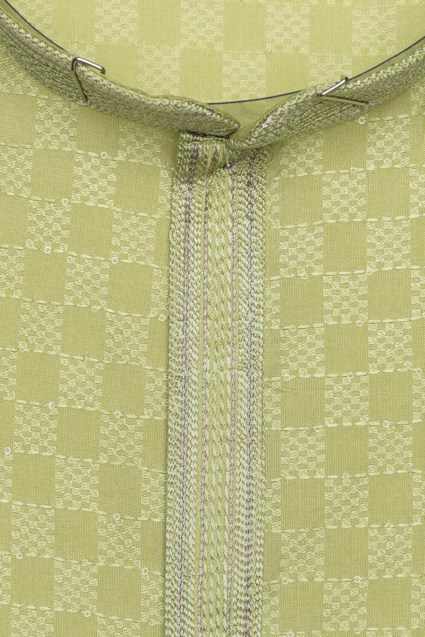 Fancy Kurta - Yellow Green