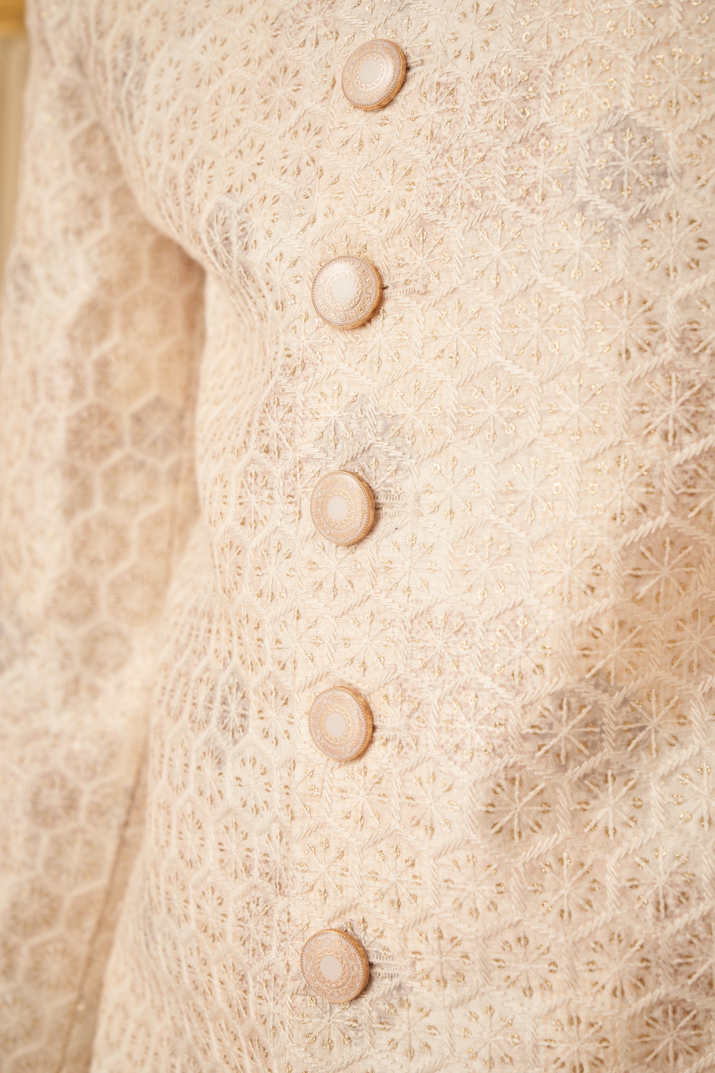 Indo Western - Cream