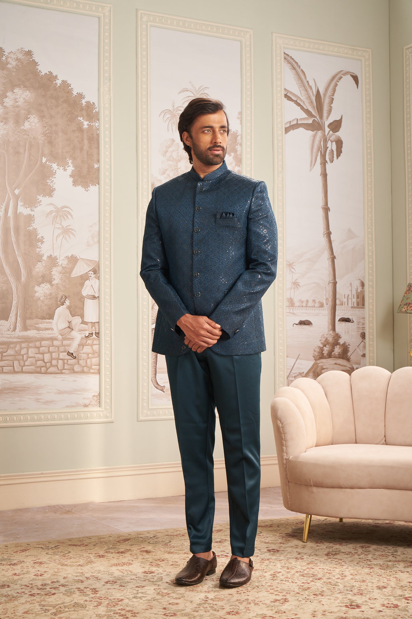 Jodhpuri - Navy