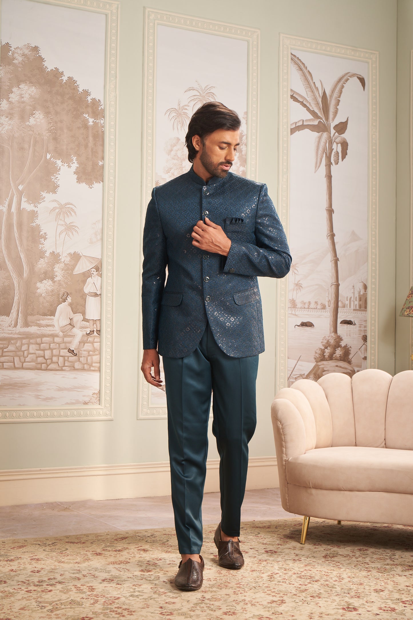 Jodhpuri - Navy