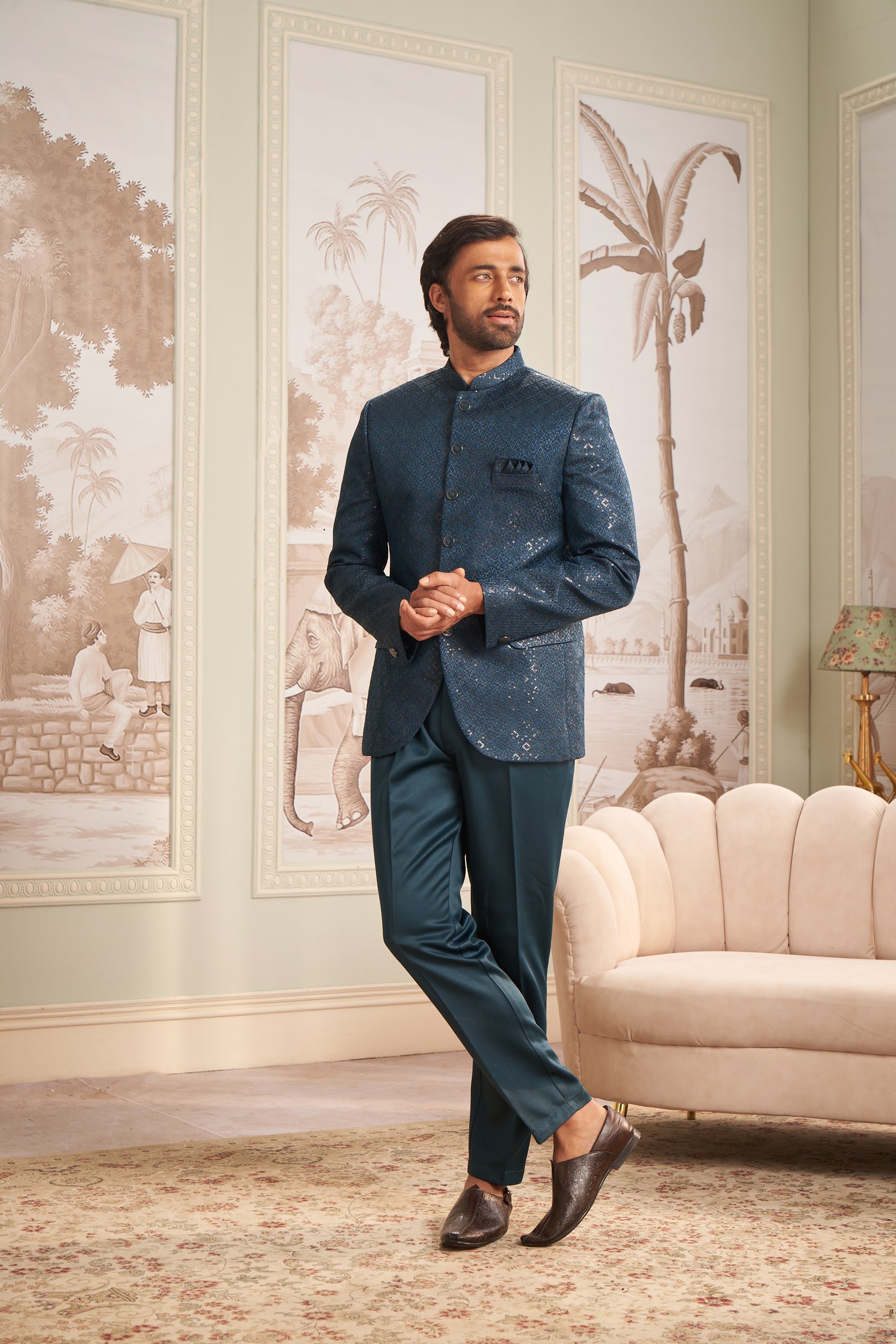 Jodhpuri - Navy