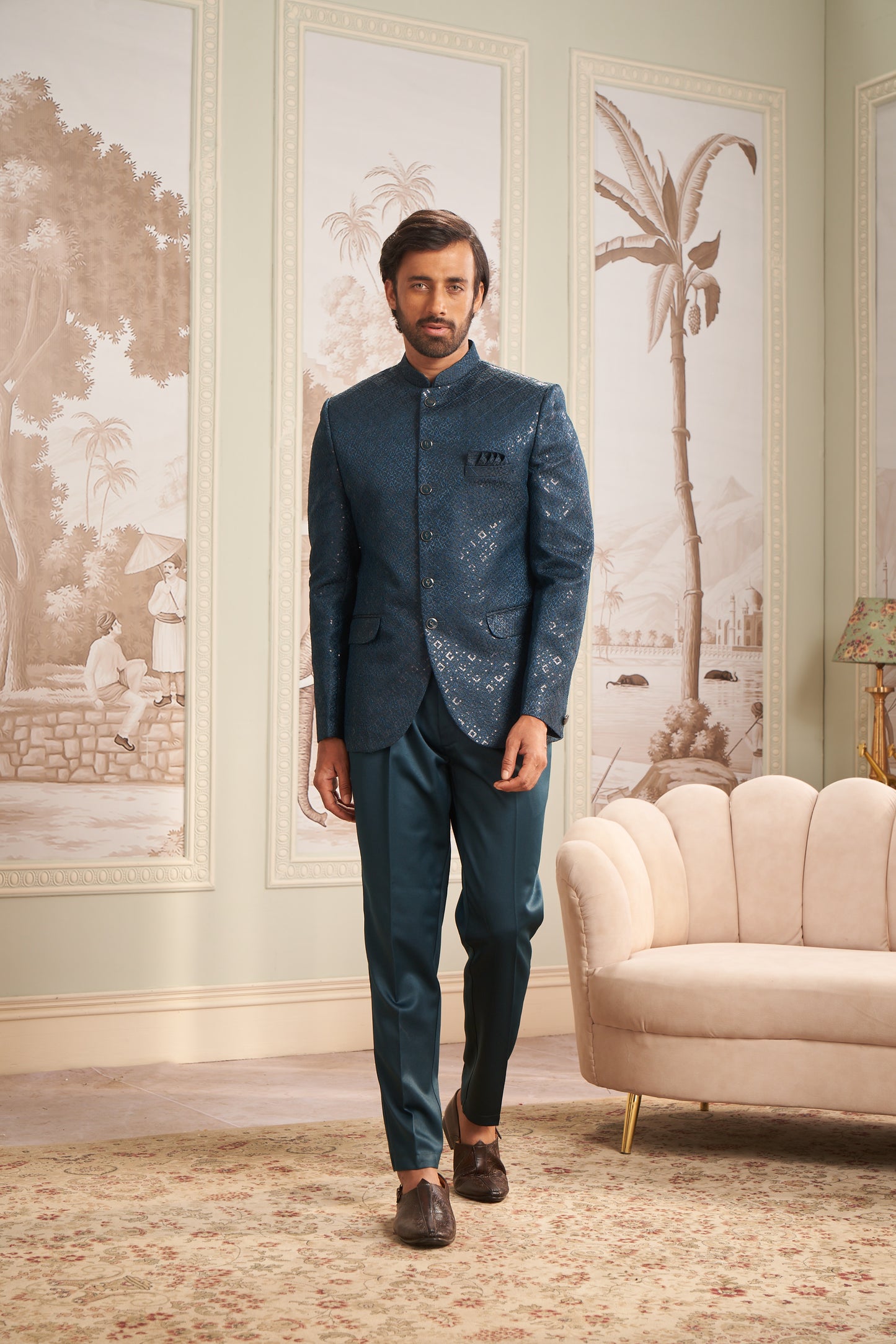 Jodhpuri - Navy