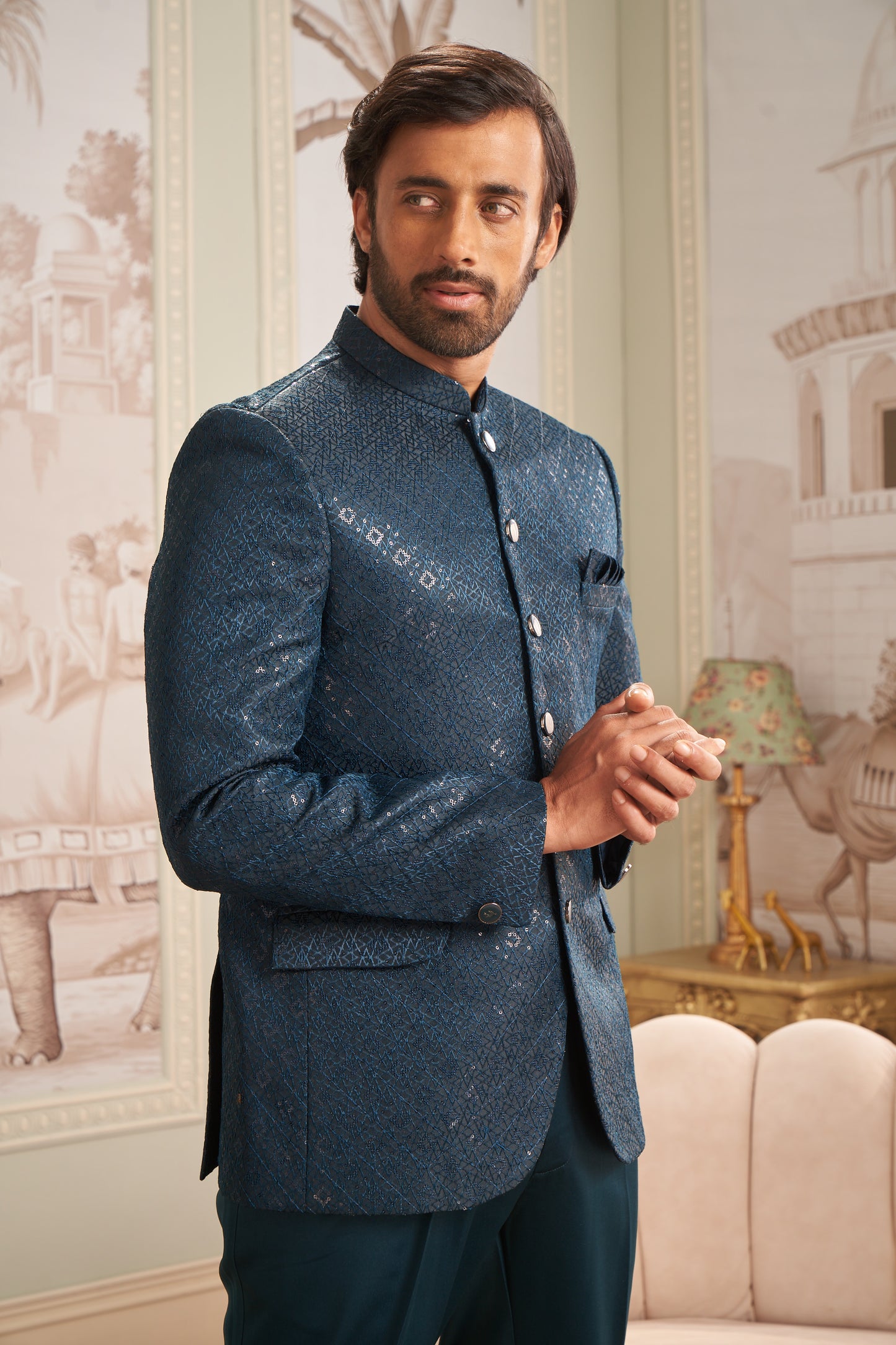 Jodhpuri - Navy