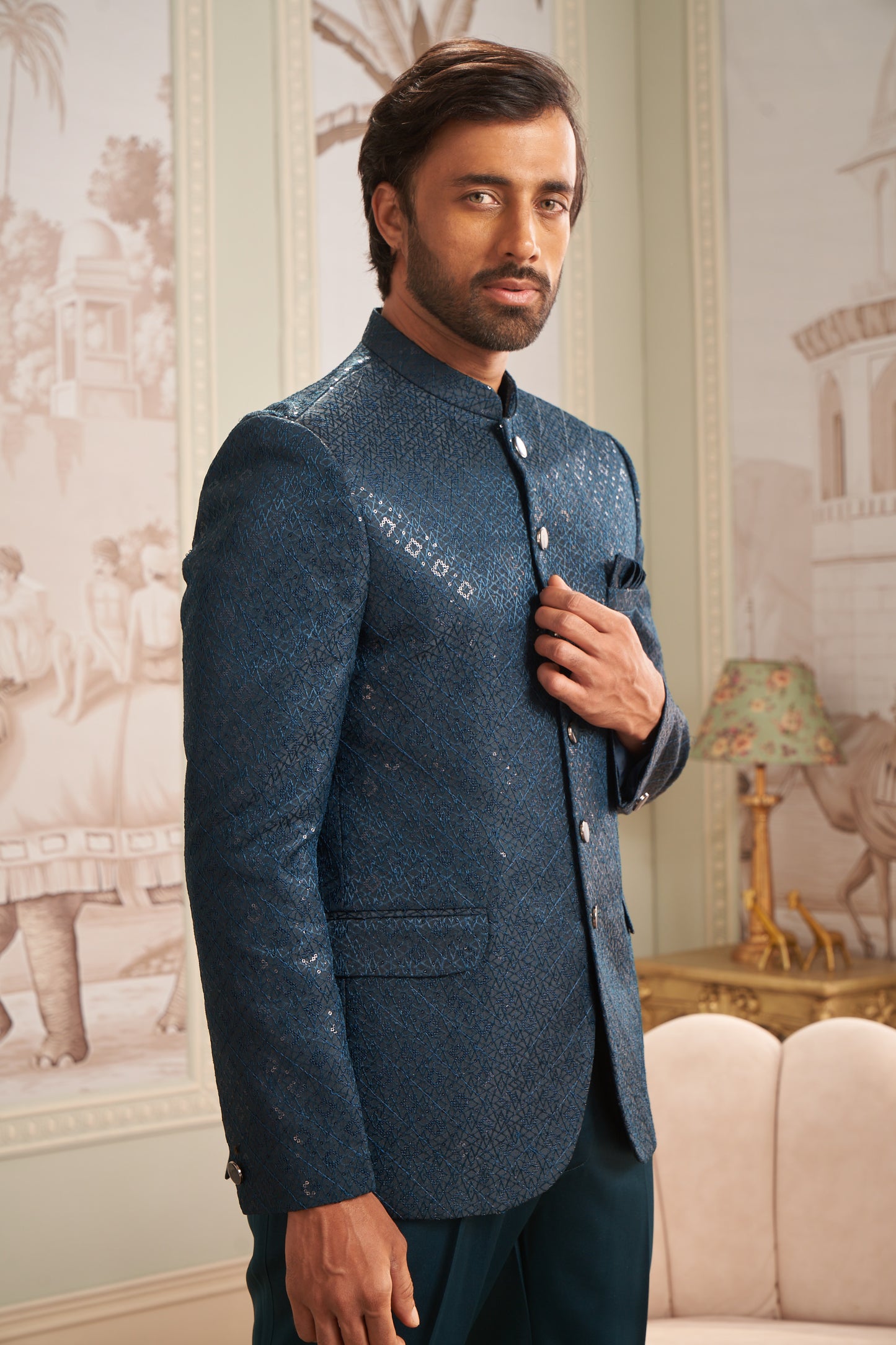 Jodhpuri - Navy