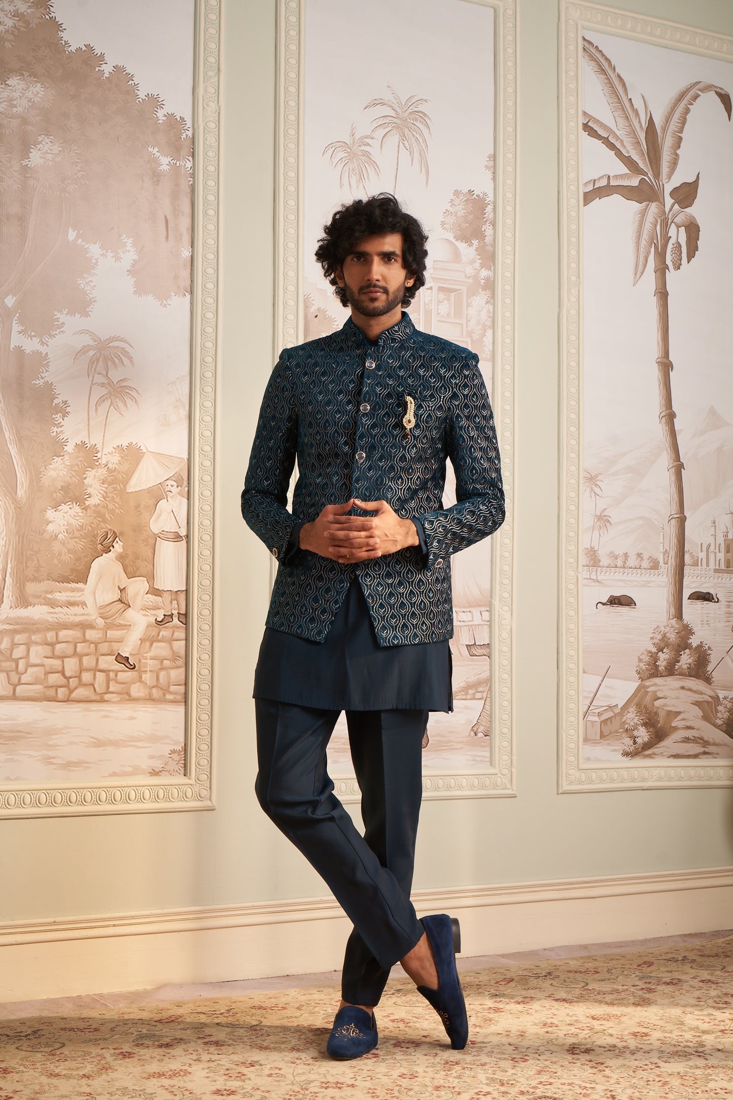 Jodhpuri - Bottle Green