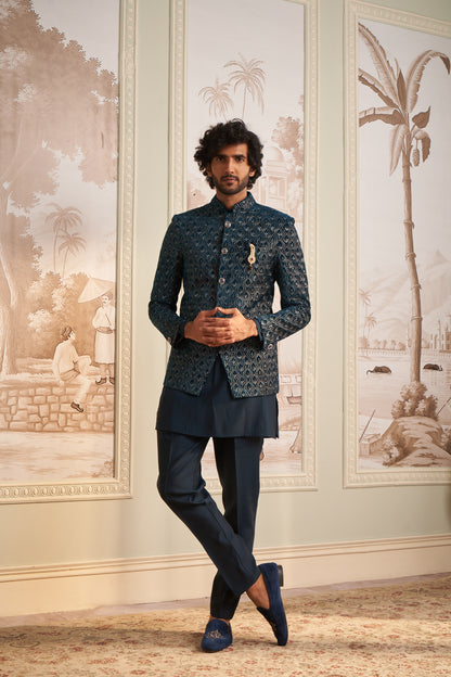 Jodhpuri - Bottle Green