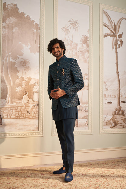 Jodhpuri - Bottle Green