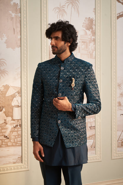 Jodhpuri - Bottle Green