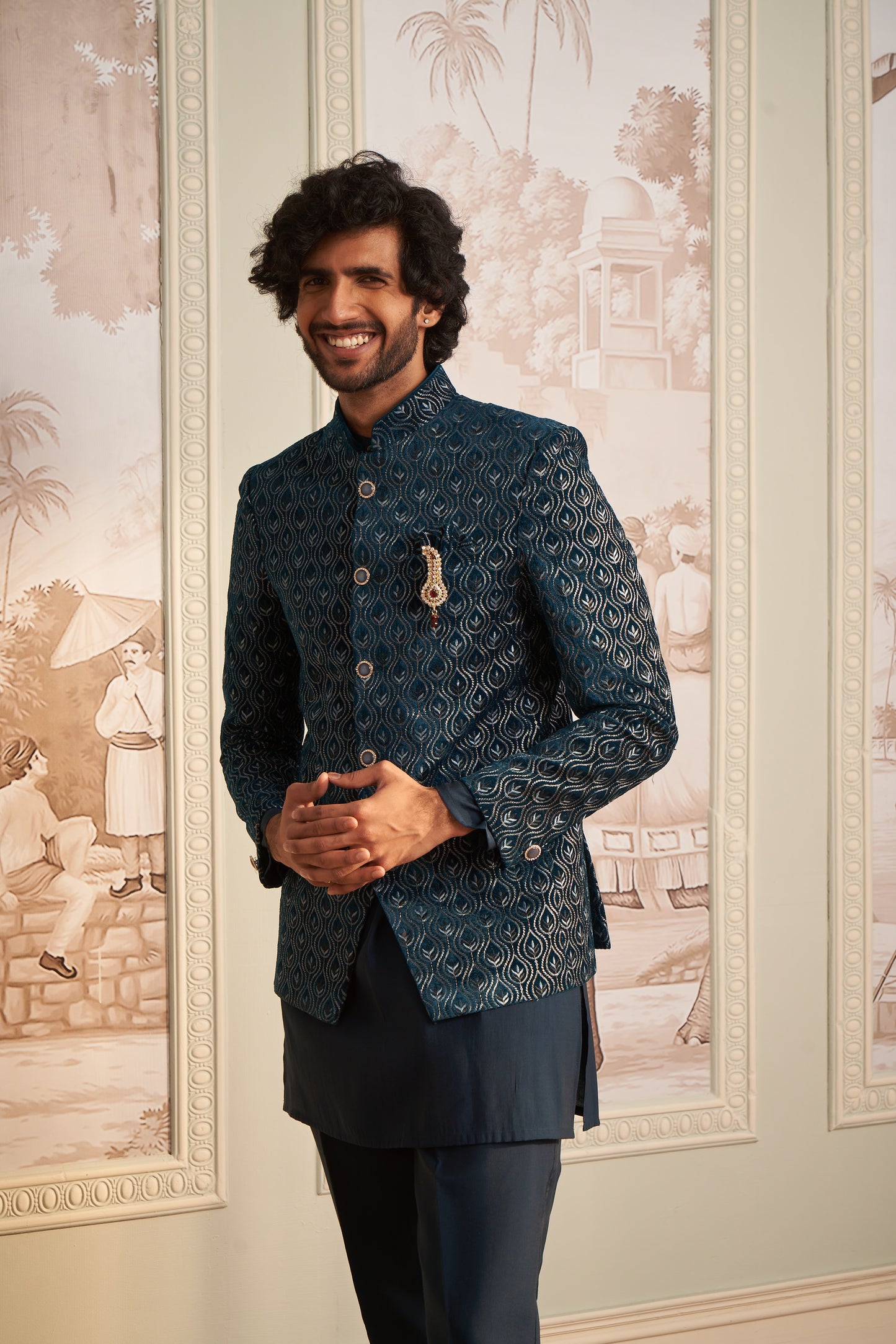 Jodhpuri - Bottle Green