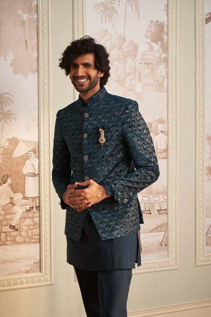 Jodhpuri - Bottle Green
