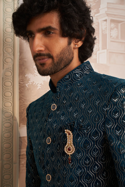 Jodhpuri - Bottle Green