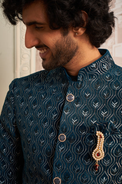 Jodhpuri - Bottle Green