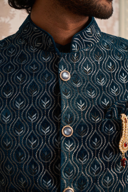 Jodhpuri - Bottle Green