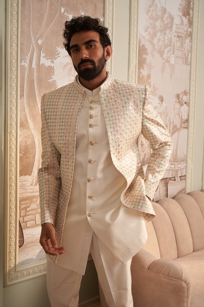Indo Western Front Open - White