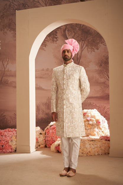 Sherwani - Cream