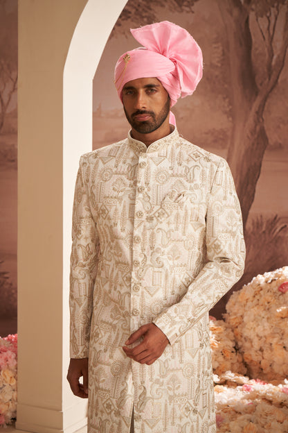 Sherwani - Cream