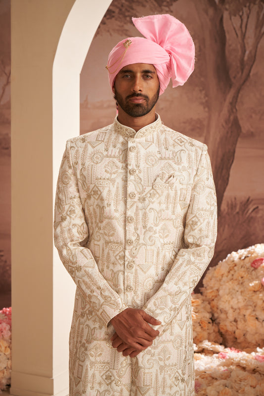 Sherwani - Cream
