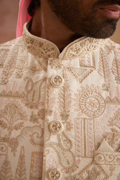 Sherwani - Cream
