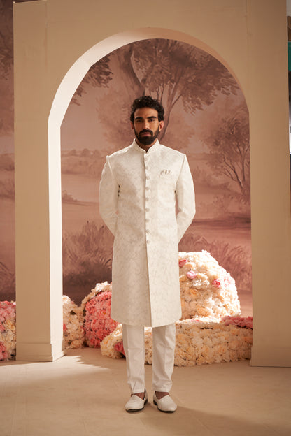 Sherwani - White