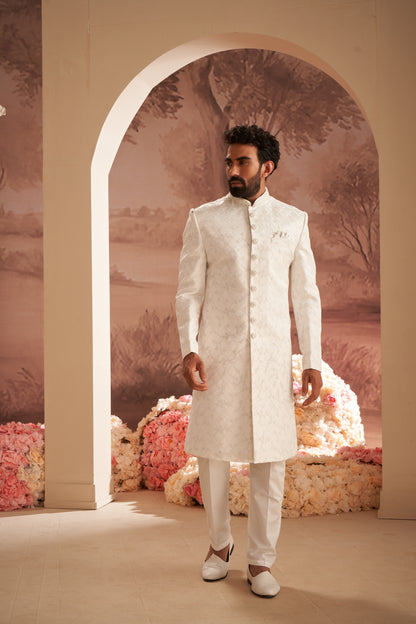 Sherwani - White