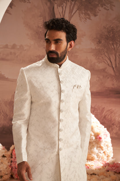 Sherwani - White