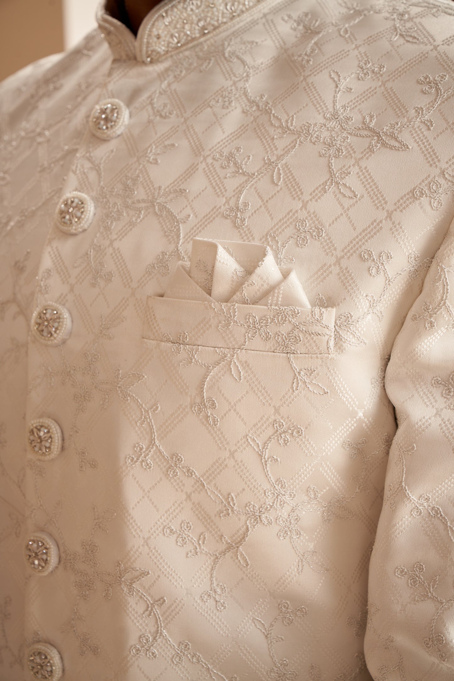 Sherwani - White