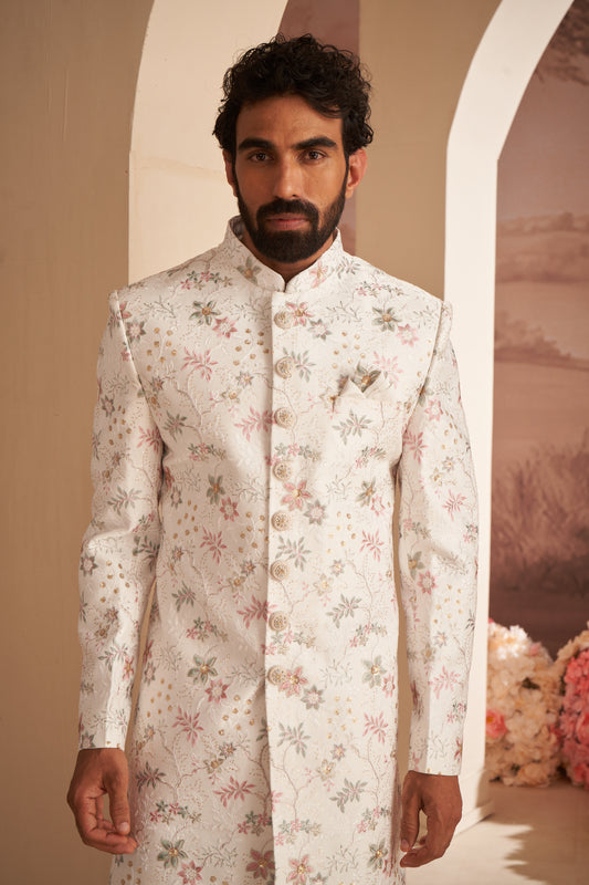 Sherwani - White