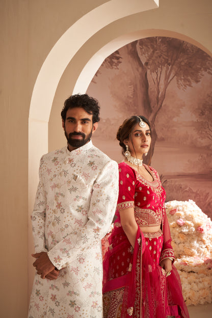 Sherwani - Off White