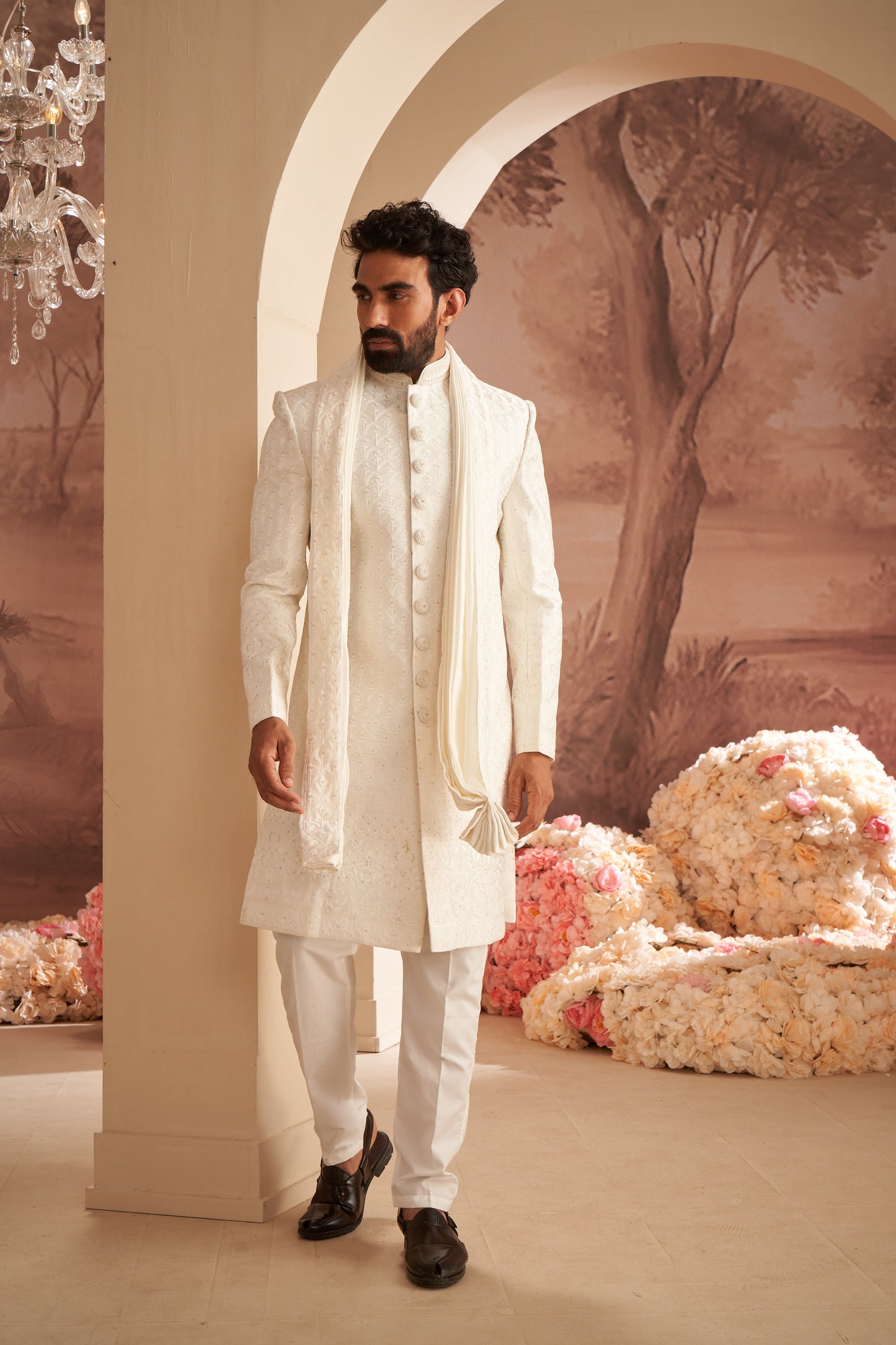 Sherwani - Off White