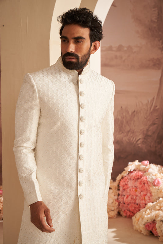 Sherwani - Off White